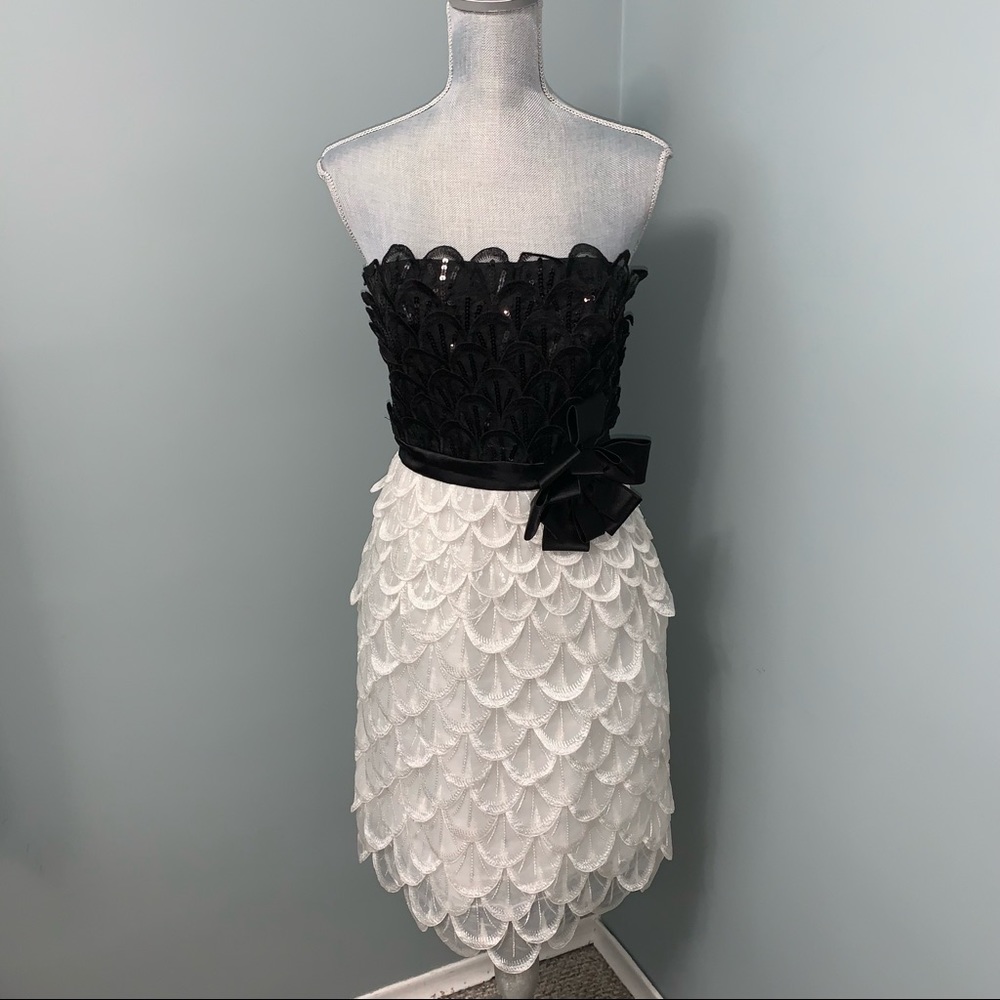 JS COLLECTIONS sequins COCKTAIL DRESS SIZE 10 wedding guest prom bridesmaids